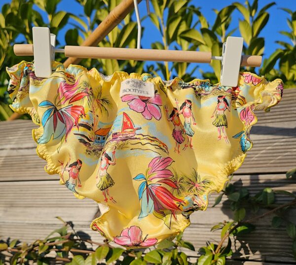 culotte bloomer femme en coton et soie
