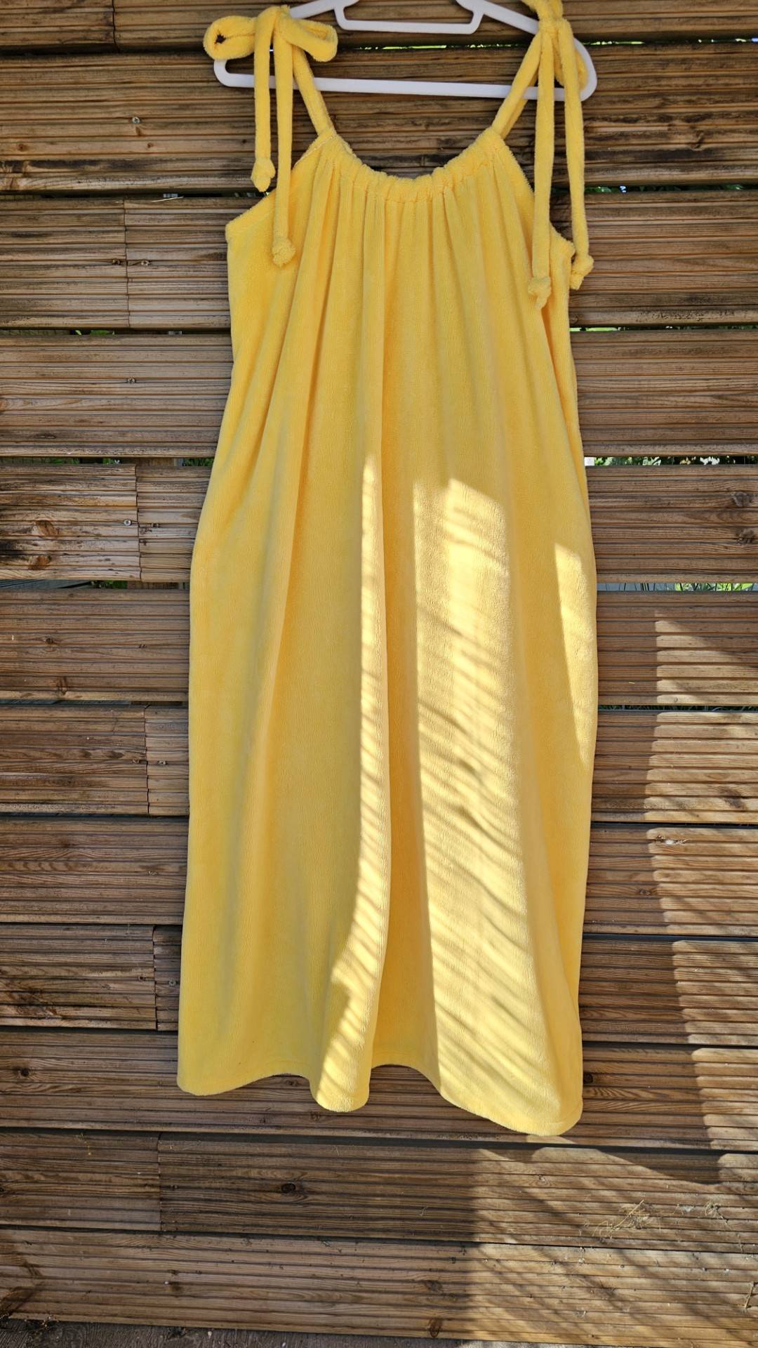 ROBE LONGUE EN EPONGE