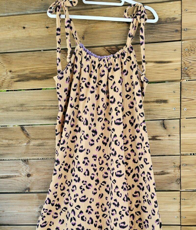 ROBE LONGUE LEOPARD