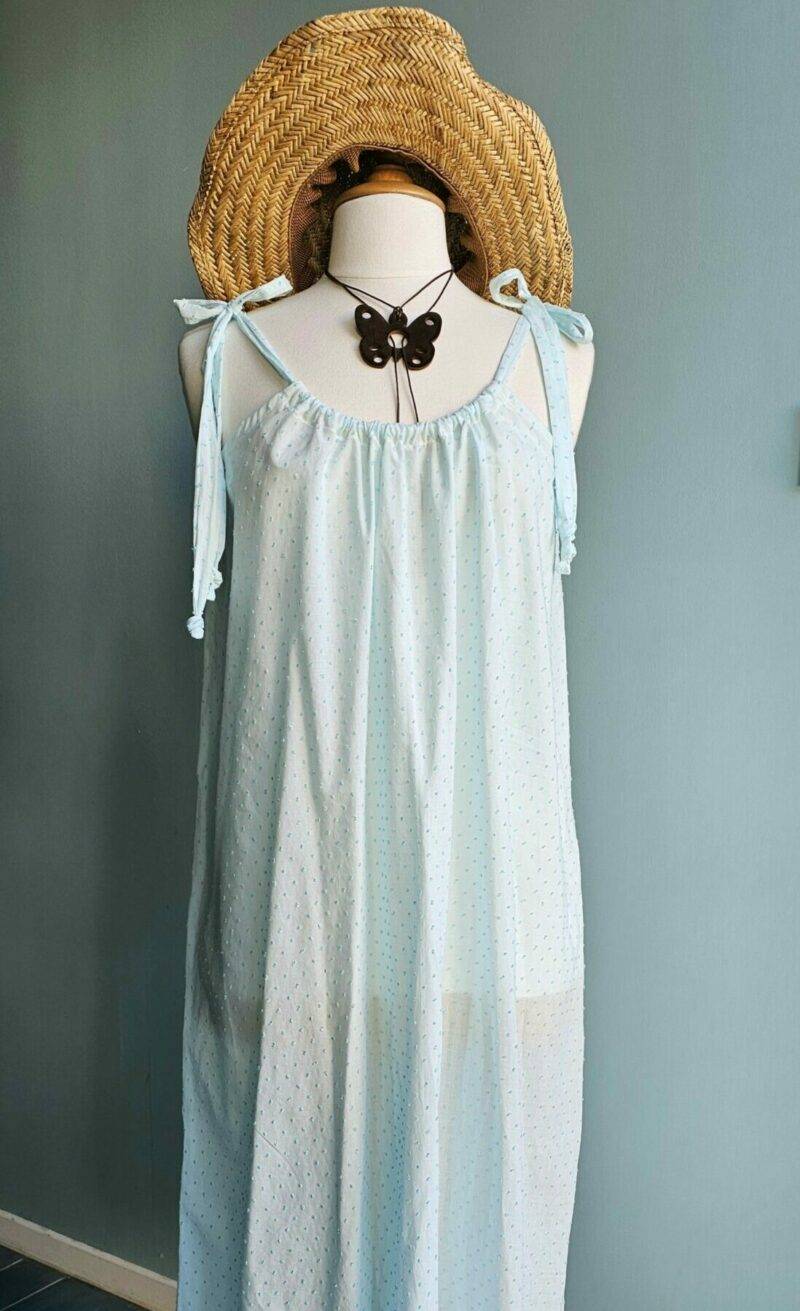 robe longue en coton