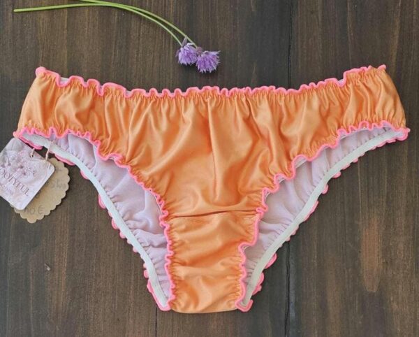 BAS DE MAILLOT BRESILIENNE ORANGE