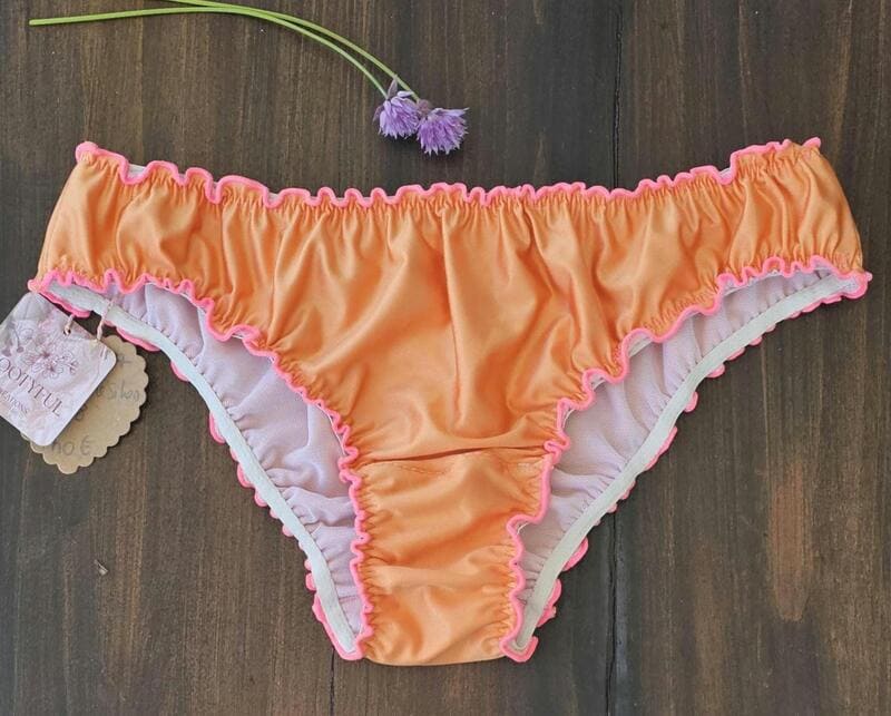 BAS DE MAILLOT BRESILIENNE ORANGE