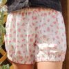 Shorty femme en gaze de coton