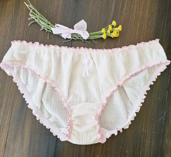 bloomer femme en coton rose