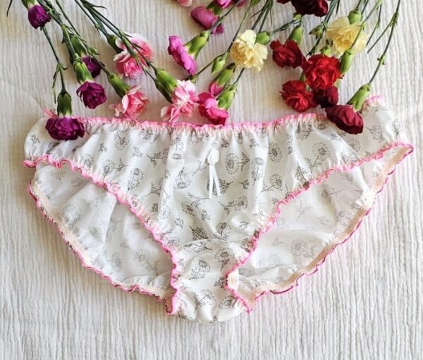culotte bloomer femme en voile de coton fleuri bootyful