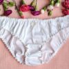 culotte bloomr femme en coton satiné blanc