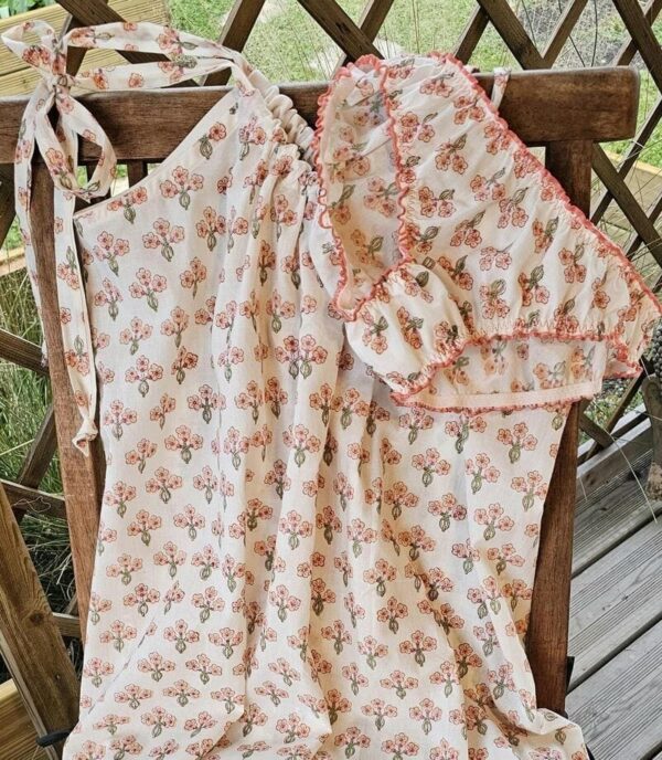 bloomer femme en coton indien fleuri