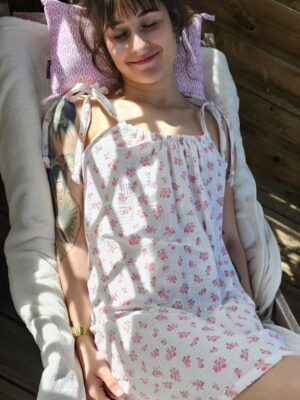 Robe en coton BOUQUET T.U