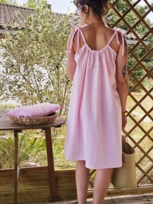 Robe en coton BRIGITTE T.U