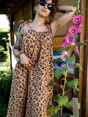 Robe longue en coton SAVANE T.U