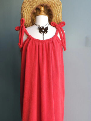 Robe longue en éponge  CARMEN T.U.
