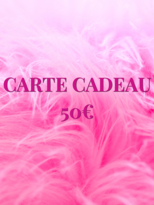 Carte Cadeau lingerie femme