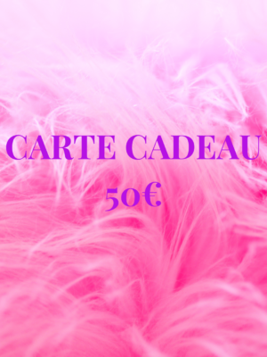 Carte Cadeau 50 €