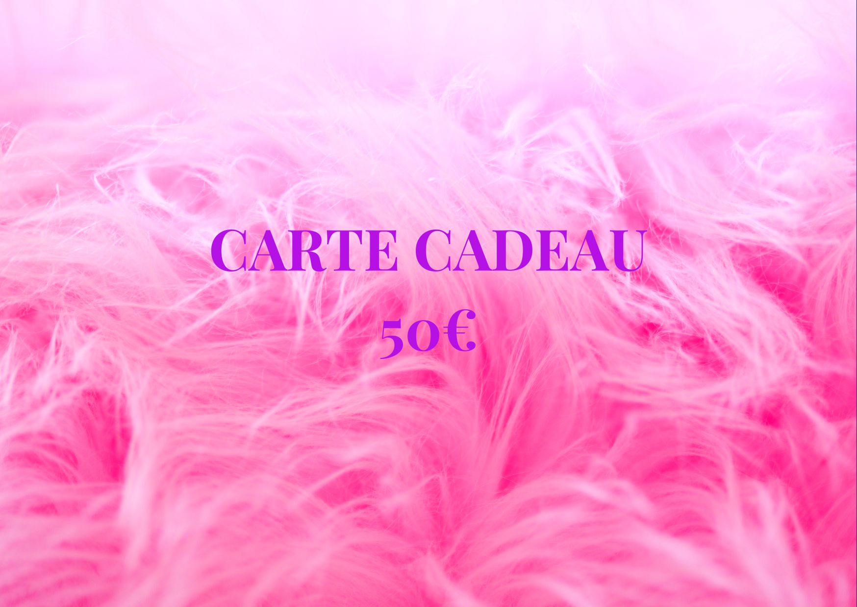 Carte cadeau bootyful