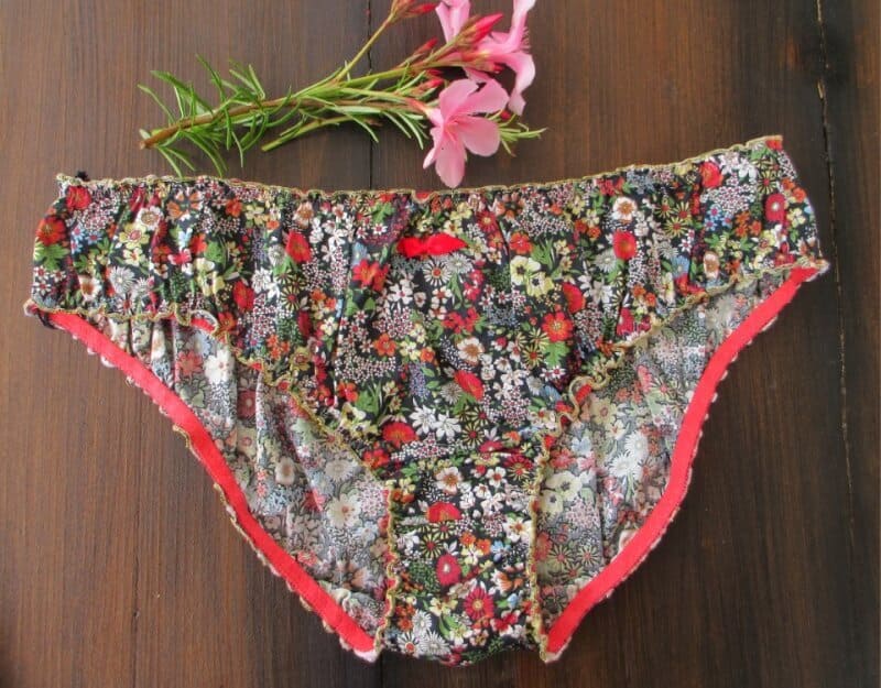 culotte bloomer femme à froufrous