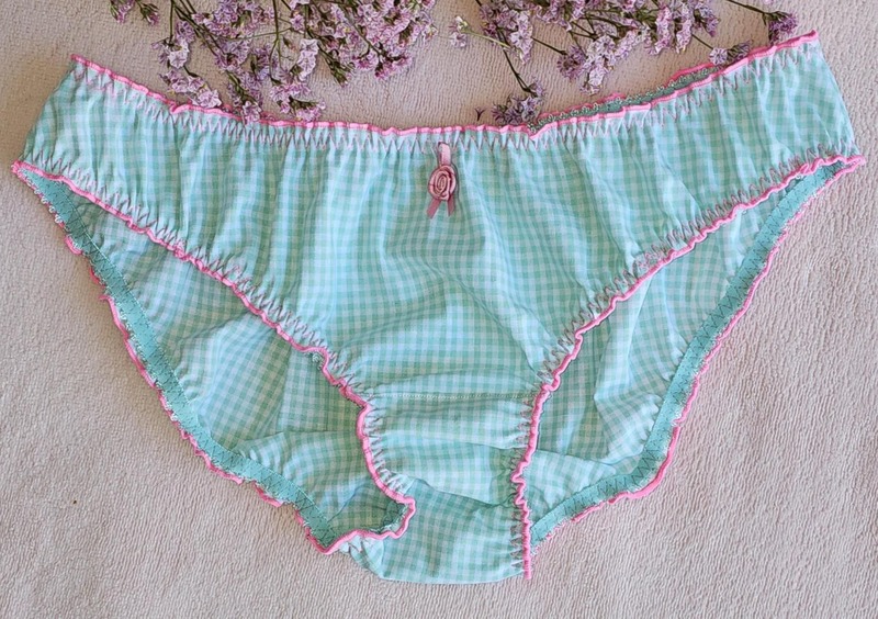 culotte bloomer femme vichy vert