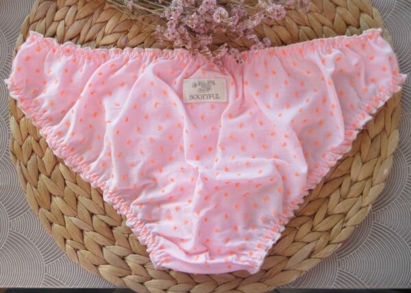 bloomer en plumetis rose
