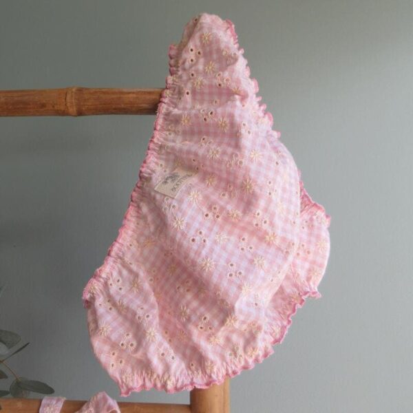 culotte femme à frofrous rose
