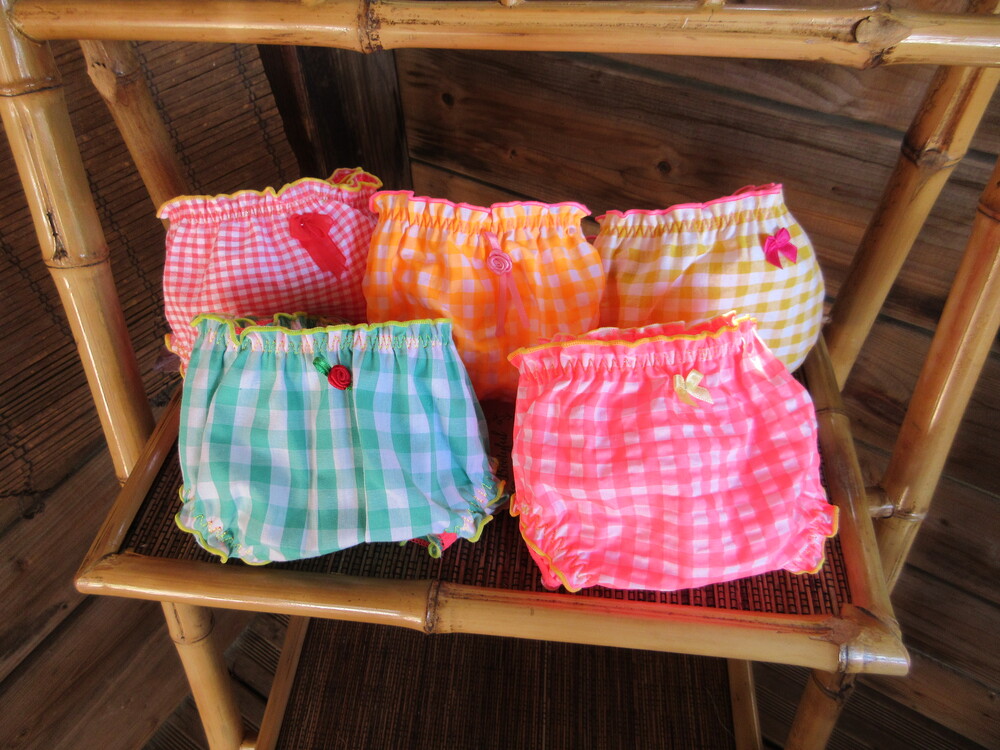 5 culottes tangas