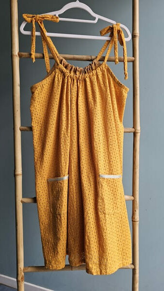 robe d'été jaune
