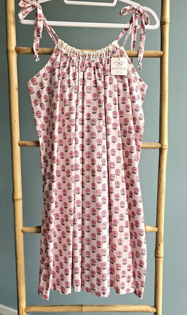 robe légère à motifs indiens