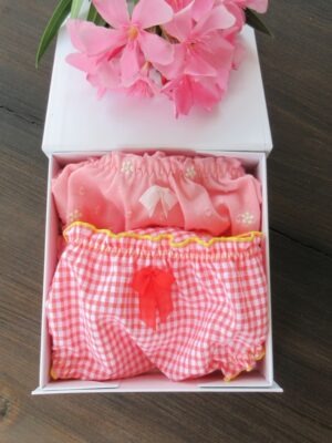 bootyful culottes brésiliennes en coffret duo rose