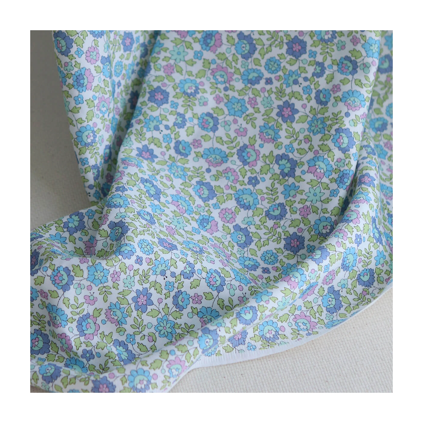 TANGA femme en coton fleuri bleu bootyful
