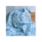 CULOTTE BLOOMER femme à froufrous bootyful en plumetis de coton bleu