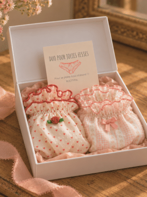 DUO POUR JOLIES FESSES — 2 BLOOMERS